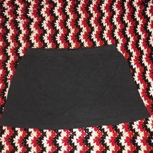 Uniform skirt dark gray